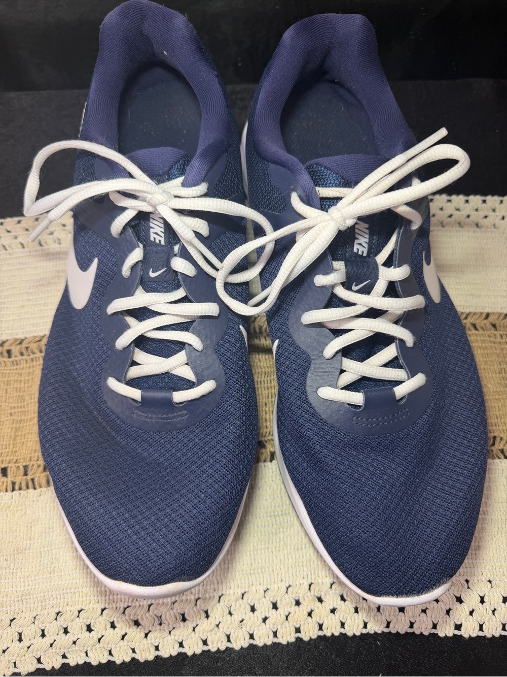 Nike Revolution 6 Next Nature Midnight Navy Men's Running Shoes Size 12
